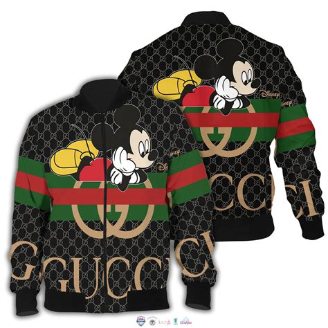 mickey mouse gucci jacket|gucci mickey mouse shirt real.